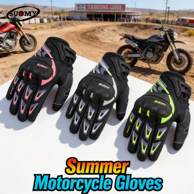 Summer Motorcycle Gloves Breat - Motorcycle Glove Knuckle recension och pris