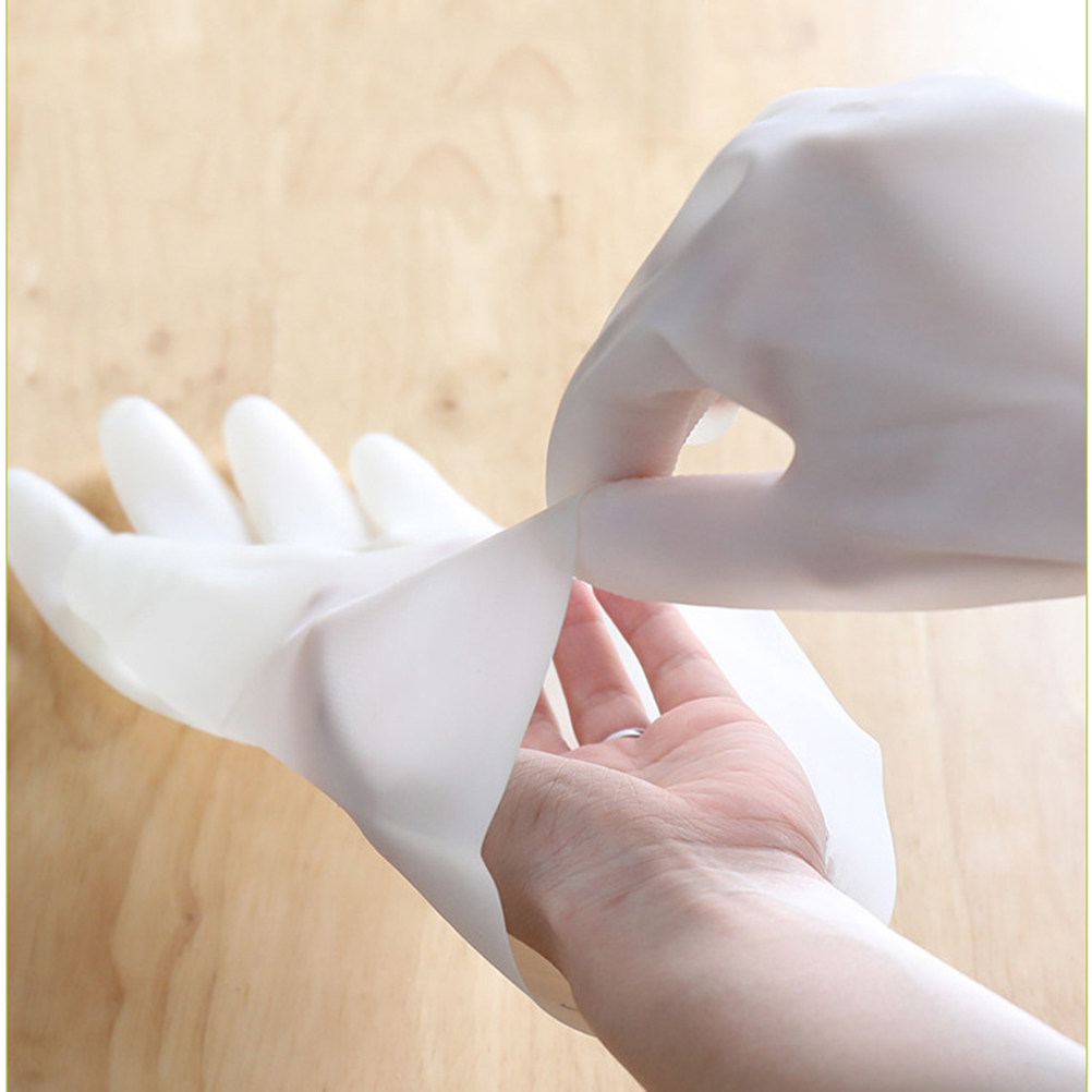 2Pairs Kitchen Rubber Gloves W - Dish Glove Rubber recension och pris