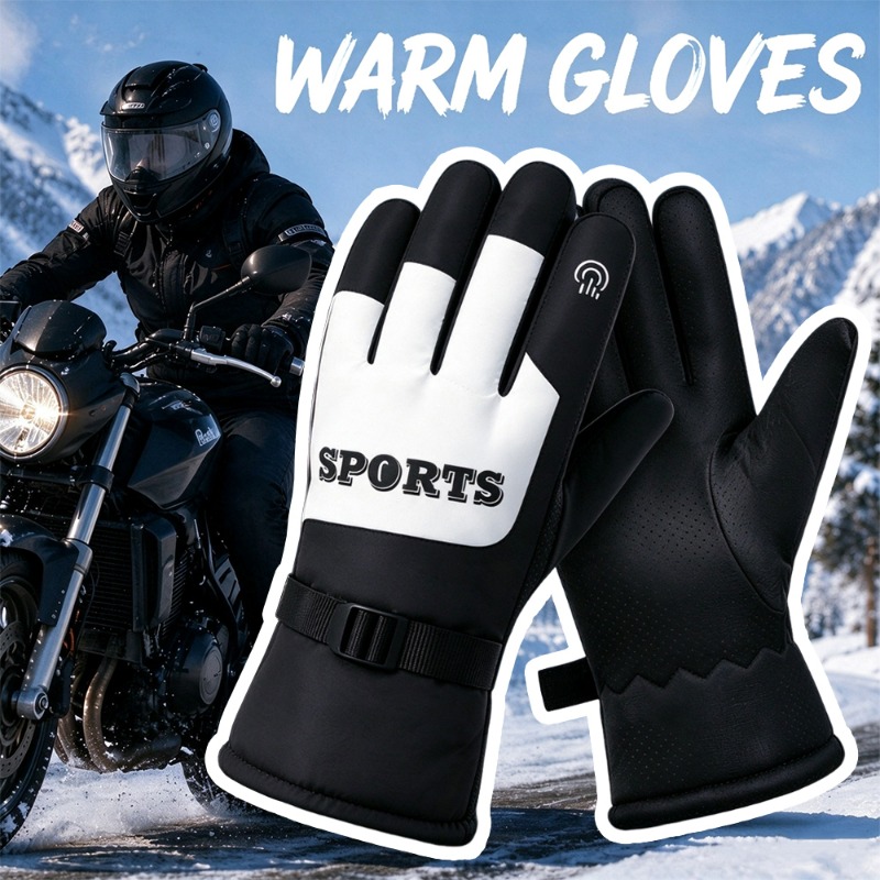Winter Motorcycle Gloves Outdo - Ski Glove Waterproof recension och pris